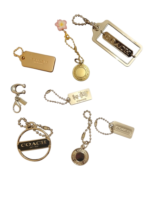 Coach Other - COACH Gold & Silver-Tone Hang Tag Bundle